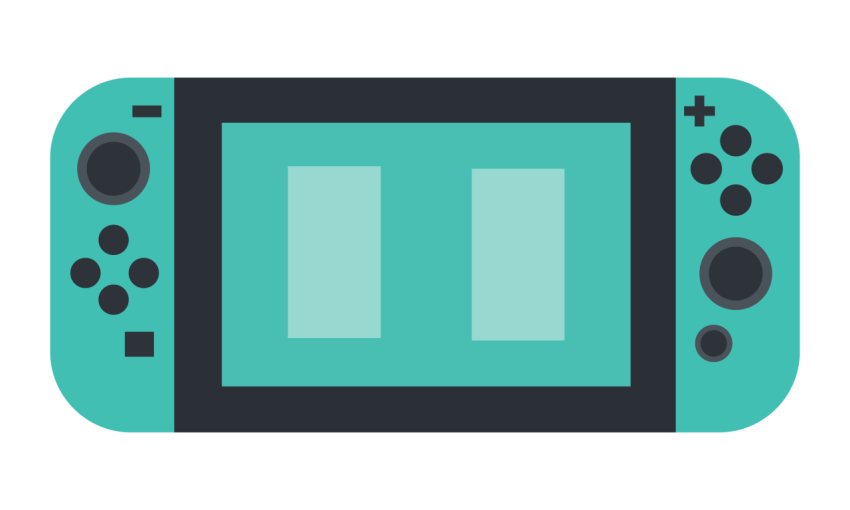 Handheld Gaming Console PNG Transparent