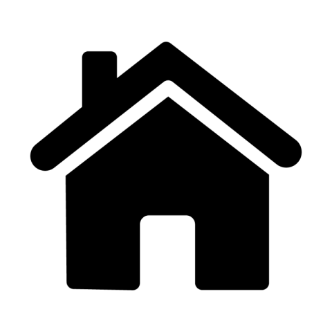 Black home icon png