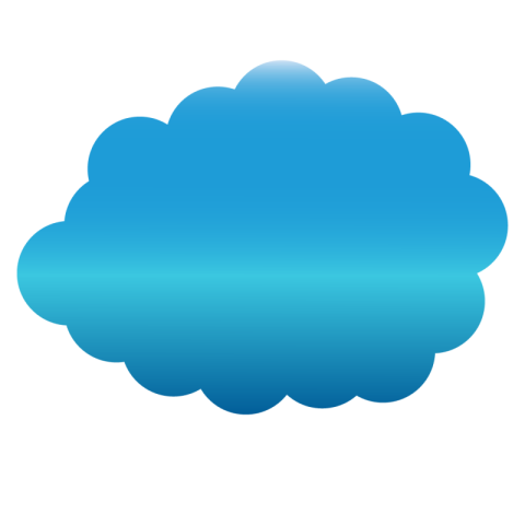 Sky Blue cloud png