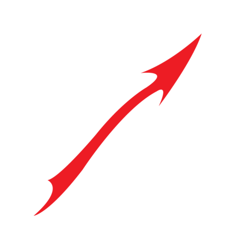 Curved Red Arrow Png