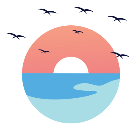 Sun horizon logo png image download