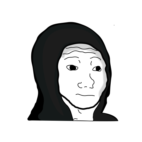 Sad wojak png image free download