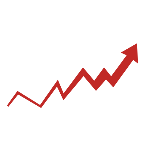 Business growth arrow png download