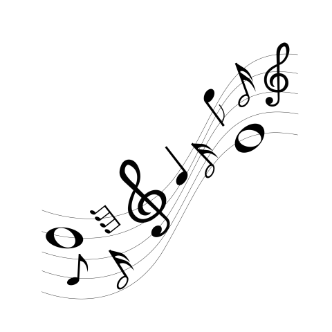 Music notes png transparent background