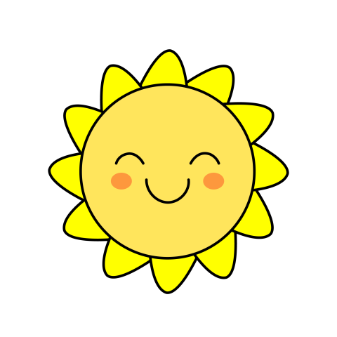 Sun vector images png download