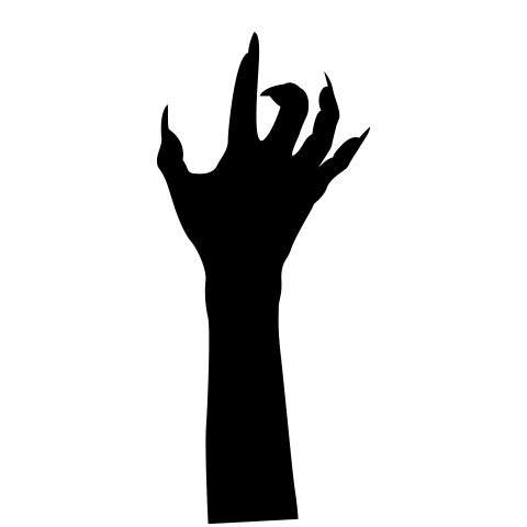 Scary hand png image free download