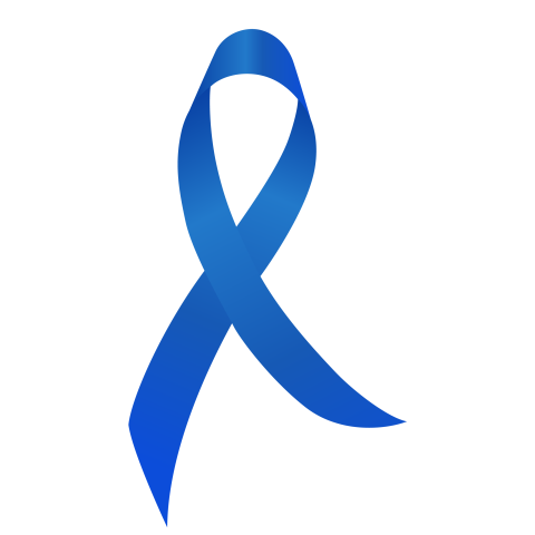 Colon cancer ribbon png