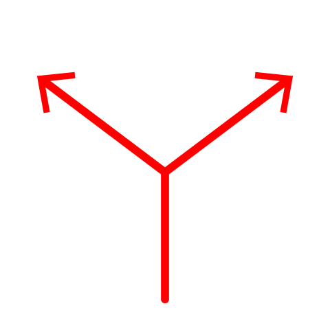 Two way arrow png transparent