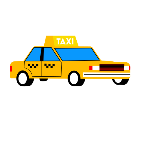 Taxi car png image download