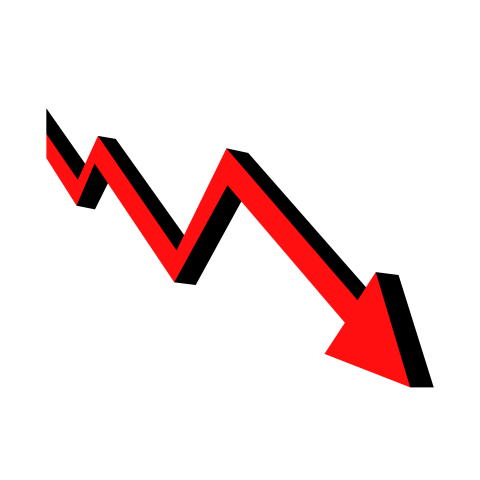 Down arrow png transparent