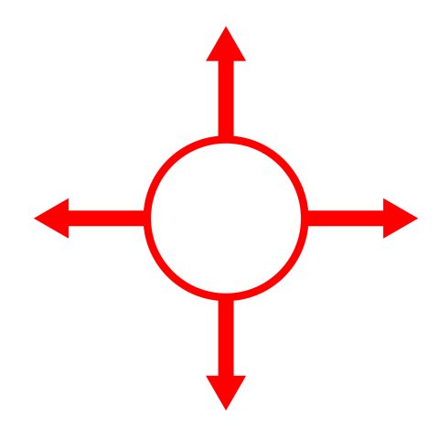 Arrow with circle png download