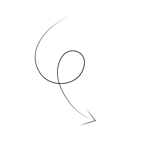 Curved arrow png transparent free download