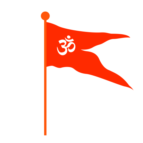 Hindu flag png transparent