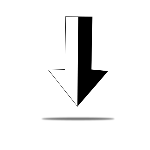 Down arrow png image free download