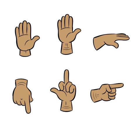 Cartoon hand png free download