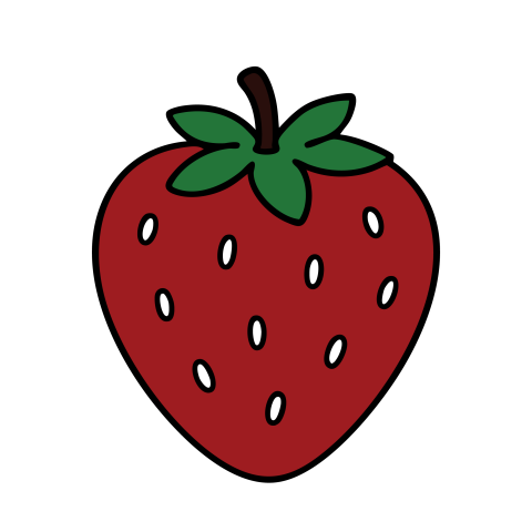 Strawberry vector png image free download