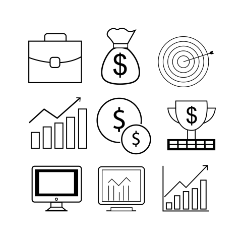 Business icon png free download transparent