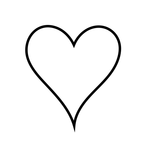Black heart png free download