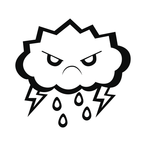 Strom clouds vector png free download