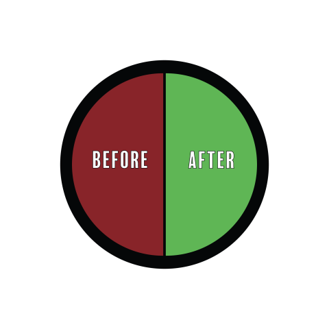 Before after badge png free download
