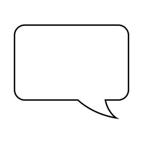 Speech Bubble PNG Transparent Background