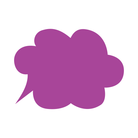 Cloud Speech Bubble PNG
