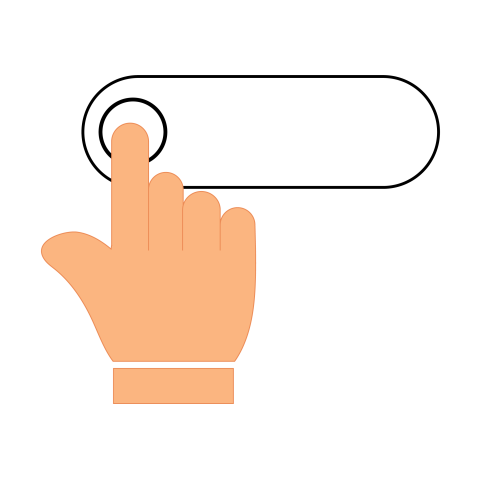 Finger Clicking Button Icon PNG Free Download