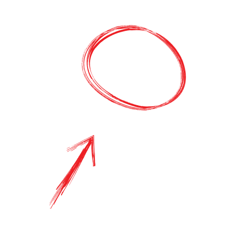 Arrow With Circle PNG Free