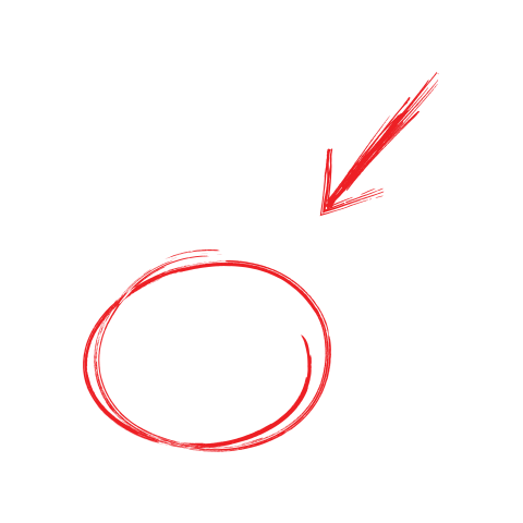 Arrow with circle png download transparent