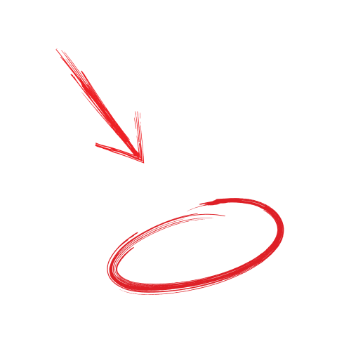 Arrow with circle png download