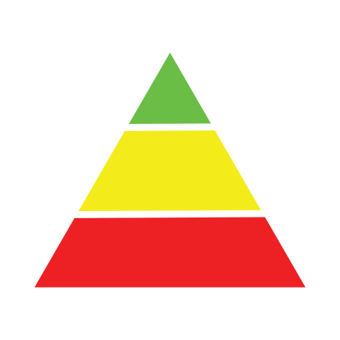 Pyramid Style Funnel Image PNG Free Download