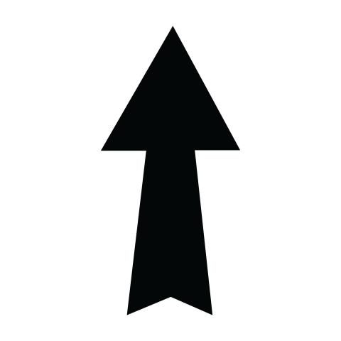 Straight Up Arrow PNG Icon