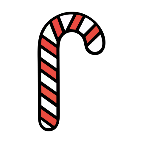 Candy Cane PNG Free Download