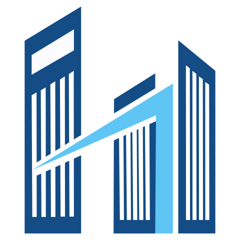 Modern Urban Skyline Icon Transparent