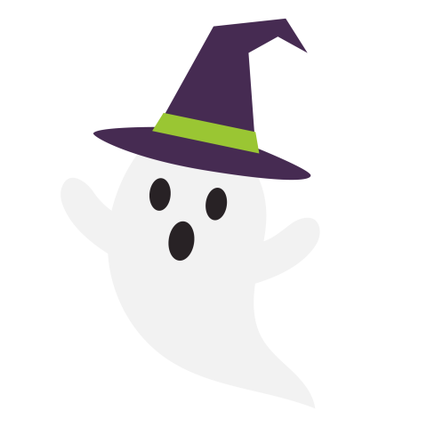 Cartoon ghost png transparent