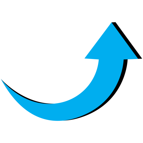 Blue arrow png transparent download