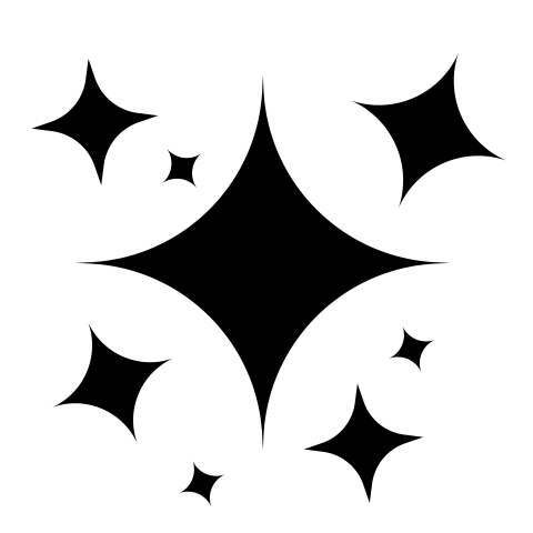 Sparkle star png transparent