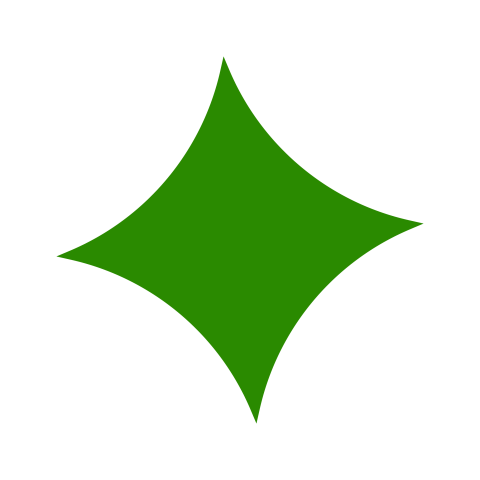 Green star png transparent