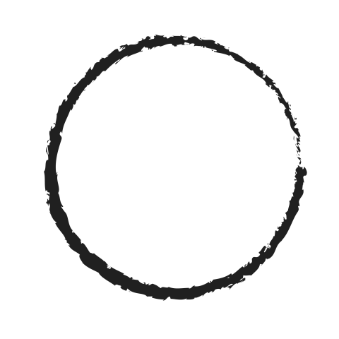 Black circle transparent background