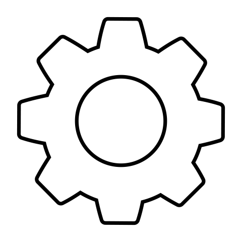 Setting icon png transparent free download