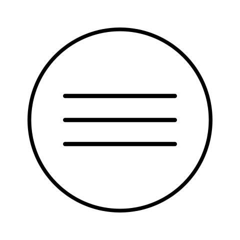Menu icon PNG transparent